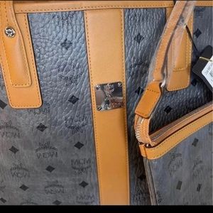 RESERVED ( SOLD) Authentic NWT MCM Medium Tote